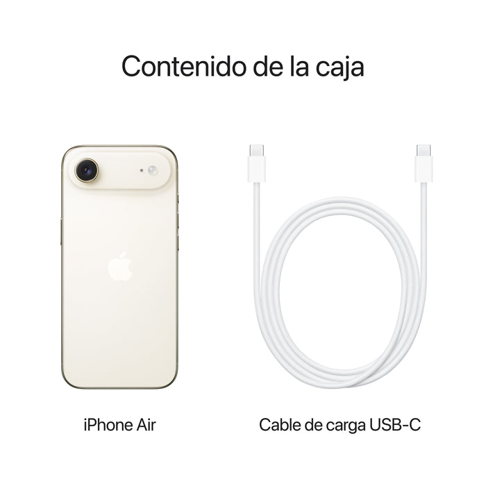 EAN 0195950624588 - Apple iPhone Air 16,5 cm (6.5") SIM doble iOS 26 5G USB Tipo C 1 TB Oro imagen 8