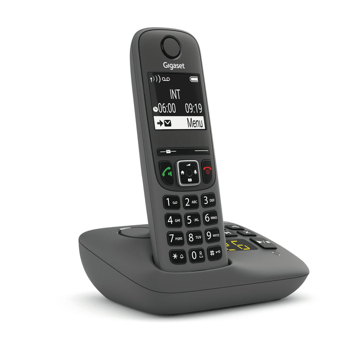 EAN 4250366863054 - Gigaset AE690A Teléfono DECT/analógico Identificador de llamadas Antracita imagen 3