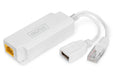 EAN 4016032482437 - Digitus DN-95208 divisor de red Energía sobre Ethernet (PoE) Blanco imagen 1