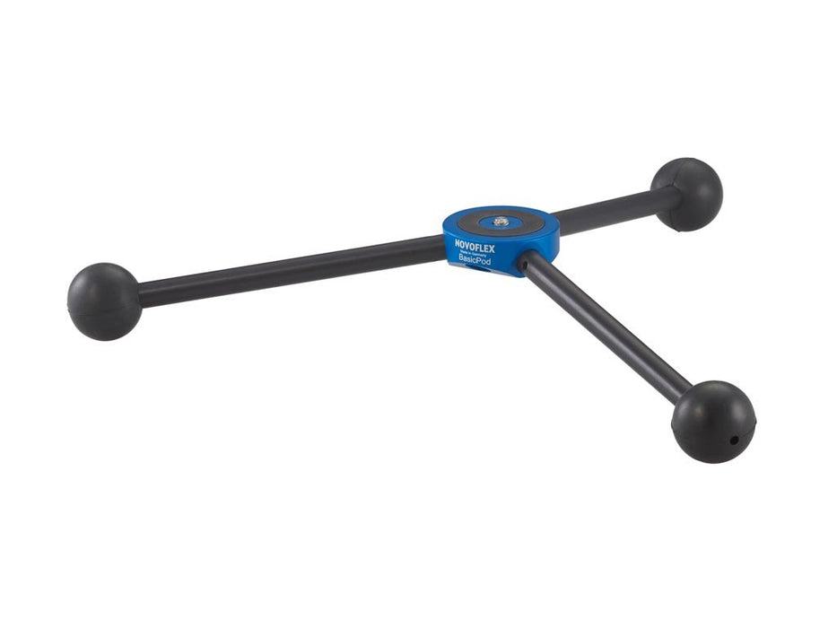EAN 4030432841014 - Novoflex BasicPod Mini tripode Digitales / cámaras de película 3 pata(s) Negro, Azul imagen 2