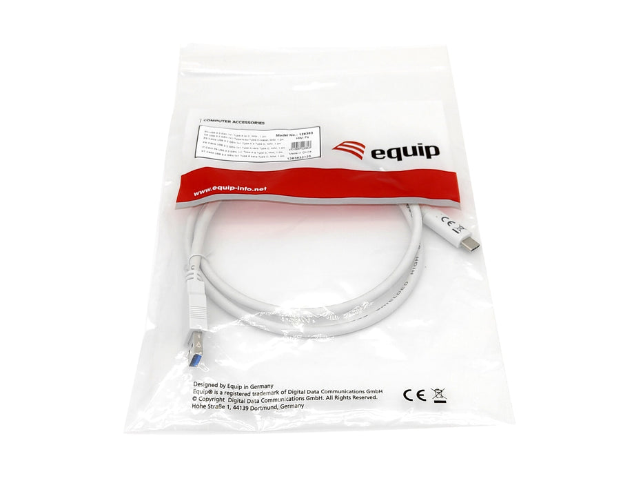 Equip Cable Usb-C3.2->A Gen1 5gbps M M 0.50m Blanco