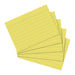 EAN 4008111150511 - Herlitz 1150515 ficha Amarillo 1 pieza(s) imagen 1