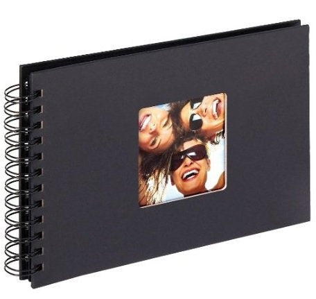EAN 4004122131198 - Walther Design SA-109-B álbum de foto y protector Negro 40 hojas Encuadernación espiral imagen 1