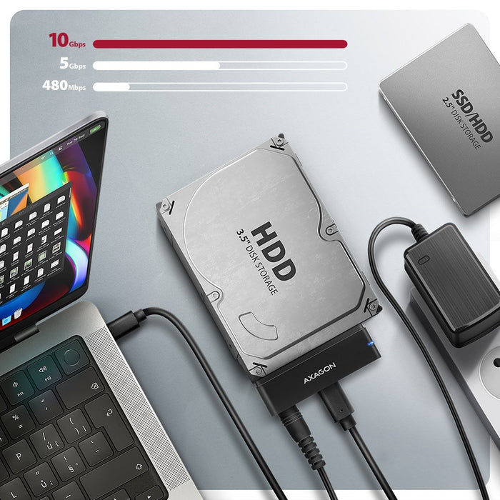 EAN 8595247908636 - Axagon Nicht kategorisiert tarjeta y adaptador de interfaz SATA imagen 6