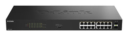 EAN 0790069477058 - D-Link DGS-1018P No administrado Gigabit Ethernet (10/100/1000) Energía sobre Ethernet (PoE) Negro imagen 1