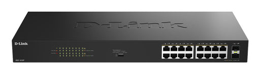 EAN 0790069477058 - D-Link DGS-1018P No administrado Gigabit Ethernet (10/100/1000) Energía sobre Ethernet (PoE) Negro imagen 1