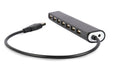 EAN 8716309124461 - Gembird UHB-U2P7-04 hub de interfaz USB 2.0 Negro imagen 3