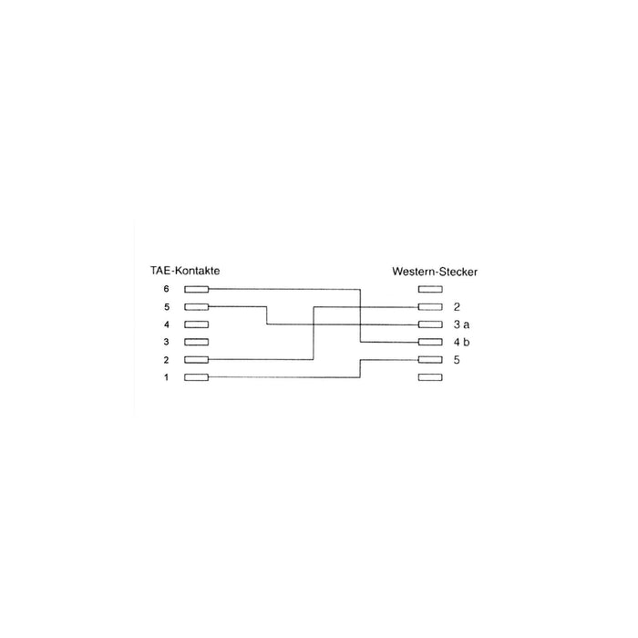 Cable Inline Tae-N, Tae-N A Rj11 (6p4c), 15 M