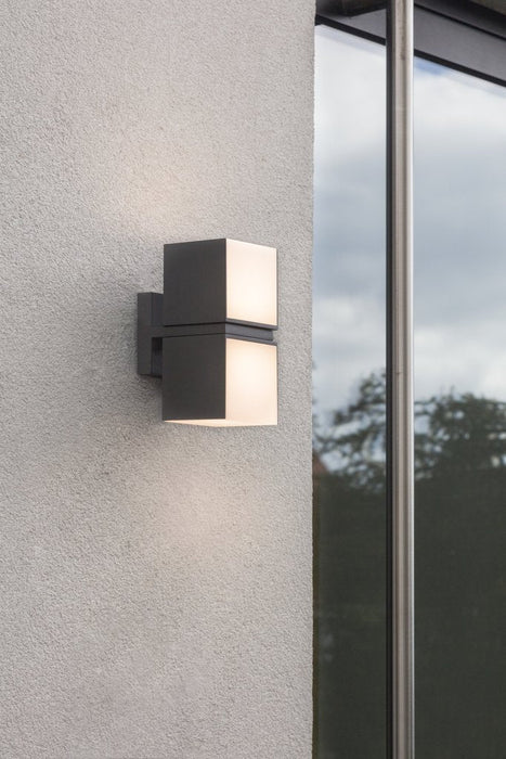 Lutec Cuba Aplique De Pared Para Exterior Led F