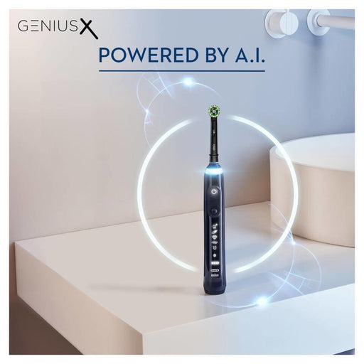 EAN 4210201396888 - Oral-B Genius X Adulto Cepillo de dientes oscilante Negro imagen 2