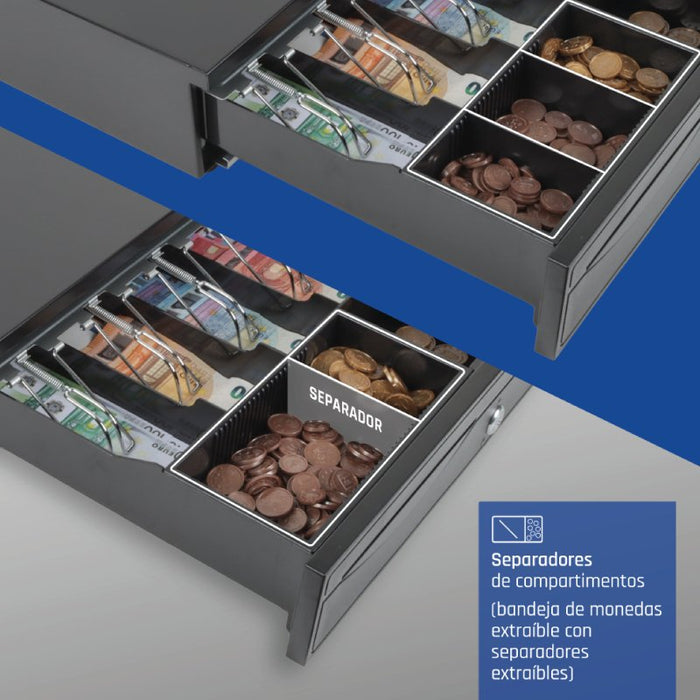 EAN 8435364316351 - iggual IRON-30 Cajón de efectivo automático y manual imagen 7