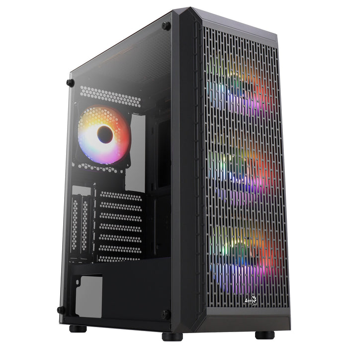 Caja Pc Aerocool Atx Beam V2 Frgb Black
