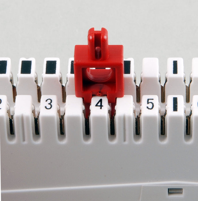 46154.1 Trennstecker 1da Rojo