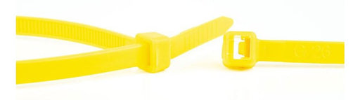 EAN 8717278572413 - WKK 110126471 presilla Brida reutilizable Plástico, Poliamida Amarillo 100 pieza(s) imagen 2