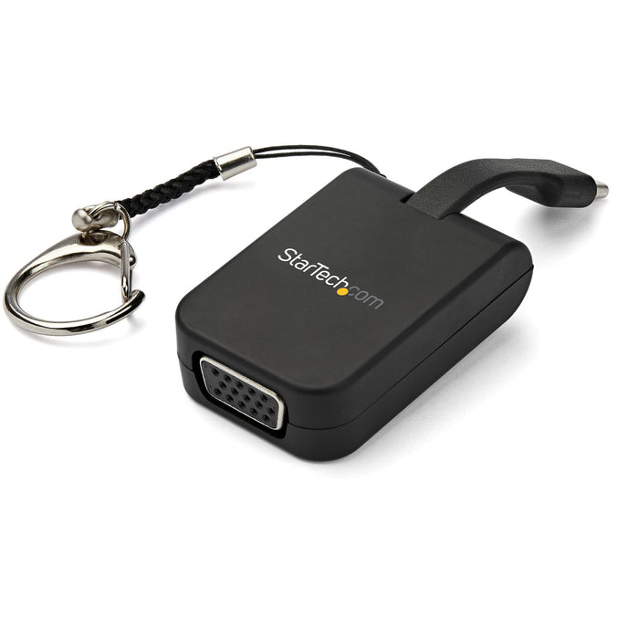 EAN 0065030884471 - StarTech.com CDP2VGAFC Adaptador gráfico USB 1920 x 1080 Pixeles Negro imagen 1