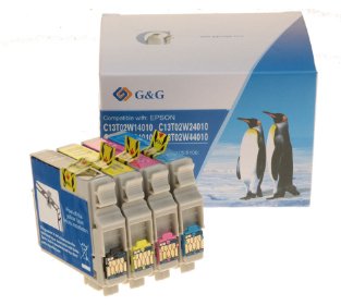 G&G Xl Druckerpatrone 4er Set Para Epson 502xl Compatible