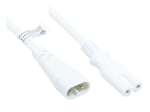 EAN 4014619169481 - Alcasa P0870-W020 cable de transmisión Blanco 2 m C8 acoplador C7 acoplador imagen 1