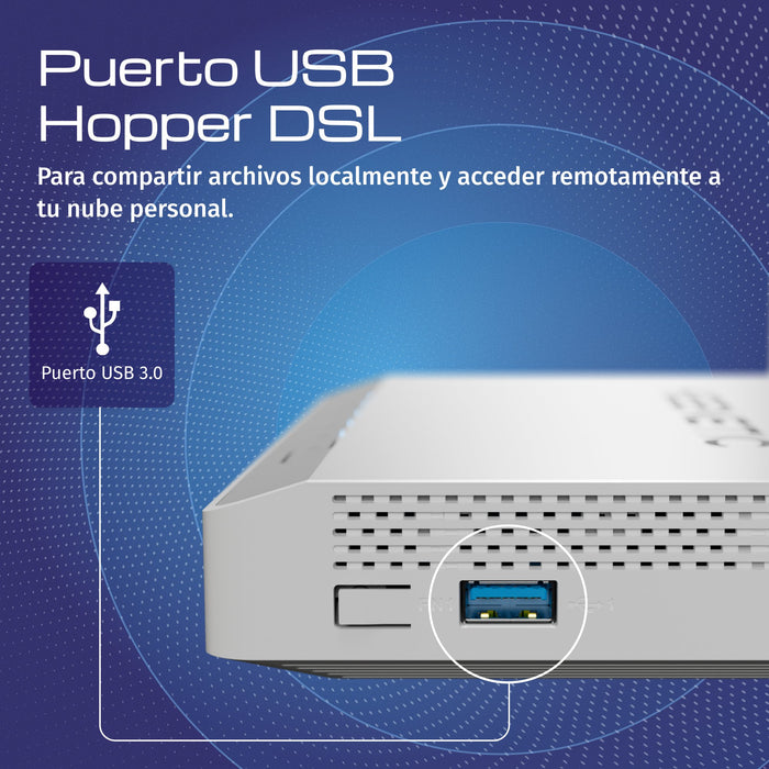 EAN 4897082921356 - Keenetic Hopper DSL (KN-3610) router inalámbrico Gigabit Ethernet Doble banda (2,4 GHz / 5 GHz) Gris, Bla imagen 3