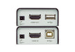 EAN 0672792004285 - ATEN VE803 extensor audio/video Transmisor y receptor de señales AV Negro, Gris imagen 2