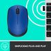 EAN 5099206062863 - Logitech 910-004640 ratón Oficina Ambidextro RF inalámbrico Óptico 1000 DPI imagen 9