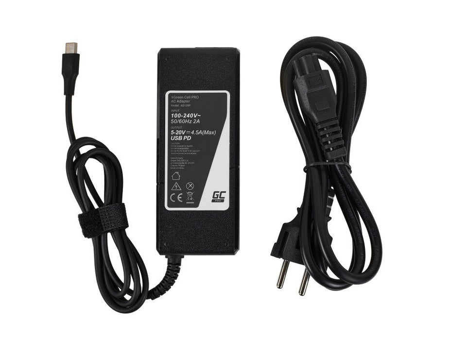 EAN 5904326375338 - Green Cell AD139P adaptador e inversor de corriente Universal 90 W Negro imagen 5