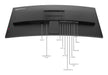 EAN 0199274964429 - Lenovo ThinkVision P40WD-40 pantalla para PC 100,8 cm (39.7") 5120 x 2160 Pixeles LCD Negro imagen 12