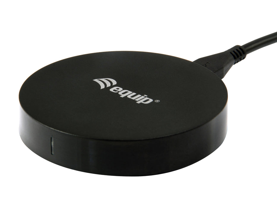 EAN 4015867208885 - Equip 245500 cargador de dispositivo móvil Smartphone Negro USB Cargador inalámbrico Carga rápida Interio imagen 6
