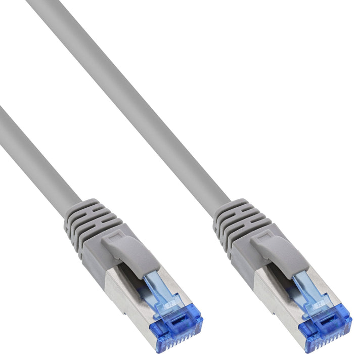 25pcs. Bulk-Pack Inline® Cable De Red S/Ftp Pimf Cat.6a Halogen Free 500mhz Grey 3m