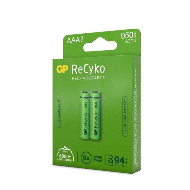 EAN 4891199187247 - GP Batteries 100AAAHCE-2WB2 Batería recargable AAA Níquel-metal hidruro (NiMH) imagen 2