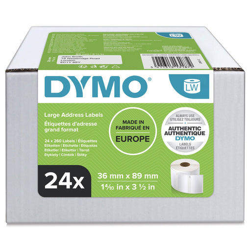 EAN 5411313131872 - DYMO LW - Large Address Labels - 36 x 89 mm - S0722390 Blanco Etiqueta para impresora autoadhesiva imagen 2
