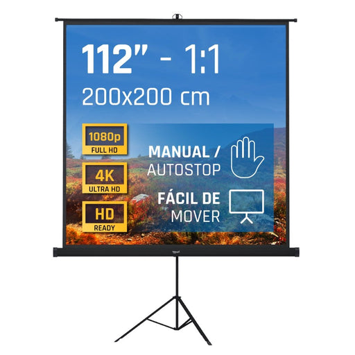 EAN 8435364308509 - iggual PSITS200 pantalla de proyección 2,82 m (111") 1:1 imagen 1