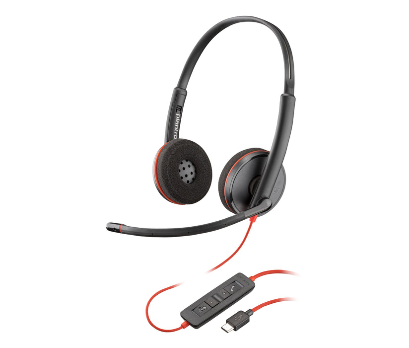EAN 0197497213829 - HP Poly Blackwire C3220 USB-C Headset (Bulk) Alámbrico Diadema Oficina/Centro de llamadas USB Tipo C Negr imagen 1
