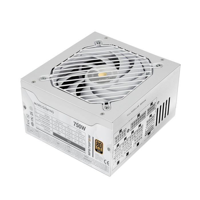 EAN 8435693114161 - Mars Gaming MPB750PSI unidad de fuente de alimentación 750 W 24-pin ATX ATX Blanco imagen 1