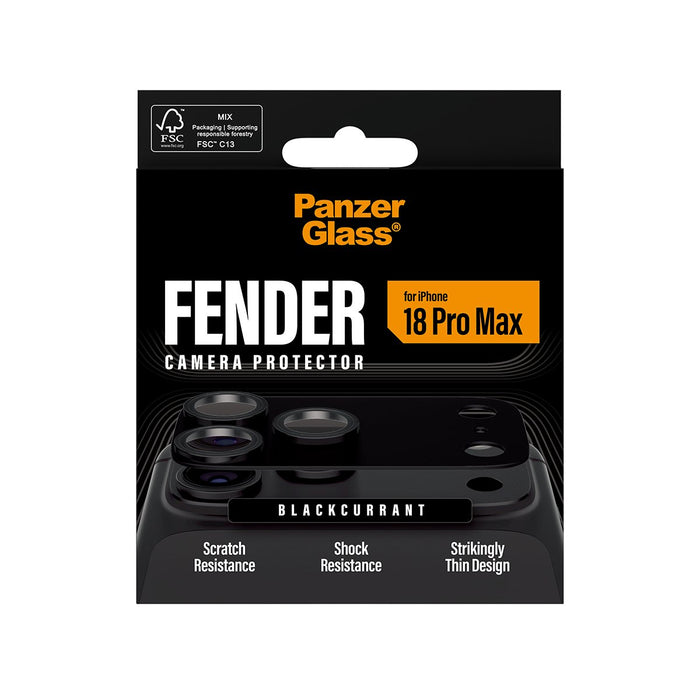 EAN 5715685050756 - PanzerGlass ® Fender Camera Lens Protector Blackcurrant iPhone 2026 Pro Max Protector de pantalla 1 pieza imagen 12