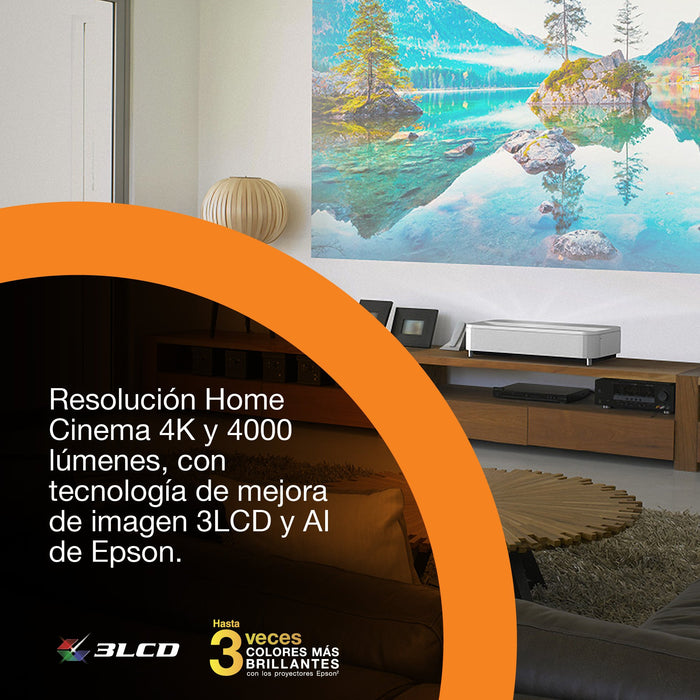 EAN 8715946742656 - Epson EH-LS670W Proyector de alcance estándar 3600 lúmenes ANSI 3LCD UHD 4K (3840x2160) imagen 5