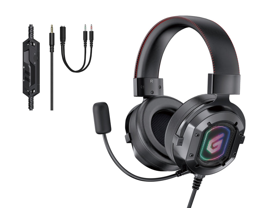 EAN 4015867226414 - Conceptronic ATHAN03B auricular y casco Auriculares Alámbrico Diadema Juego Negro imagen 1