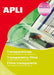 EAN 8410782010623 - APLI 01062 etiqueta de impresora Transparente imagen 1