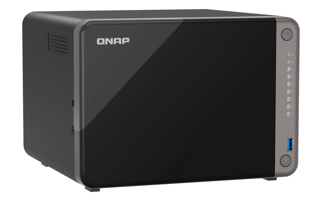 EAN 4711103084335 - QNAP TS-AI642-8G servidor de almacenamiento NAS Torre ARM Cortex-A76 8 GB Negro imagen 6