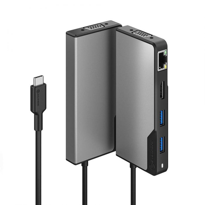 Alogic Usb-C Hub 6 In 1 Hdmi Usb-A Vga Ethernet