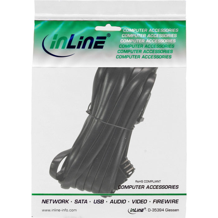 Inline Tae-N Cable Prolongador Telefónico Tae-N Macho A Hembra 3m