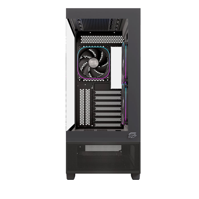 EAN 6977277360066 - Einarex EXCS-PR-51DR-B carcasa de ordenador Midi Tower Negro imagen 7