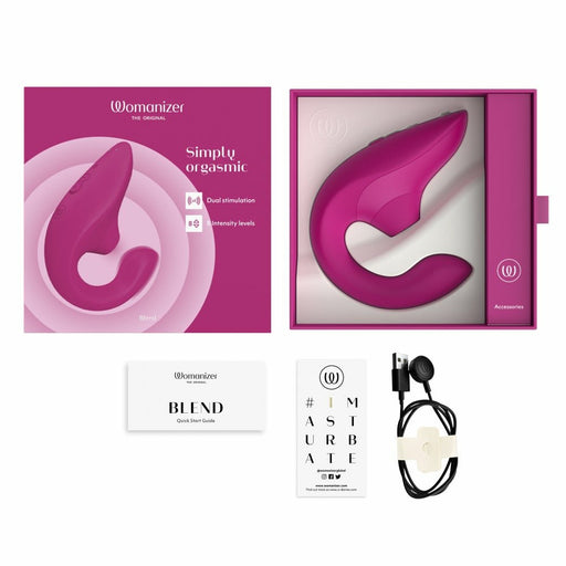 EAN 4251460612968 - Womanizer Blend Vibrador conejito Ambidextro imagen 2