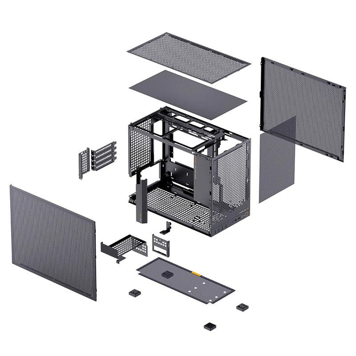 Jonsbo D32 Pro Mesh Pc Carcasa, Mini-Carcasa, Matx - Negro