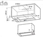 EAN 8020283048393 - Elica LANE IX/A/52 Encastrada Acero inoxidable 550 m³/h imagen 5