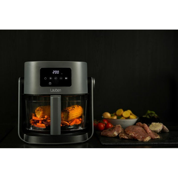 EAN 4260645681170 - Lauben LBAFMGGAF55BA freidora Sencillo 5,5 L 1500 W Freidora de aire caliente Gris imagen 15