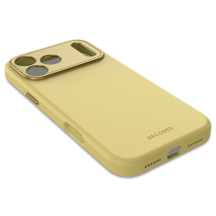 Decoded Silicone Backcover Apple Iphone 17 Pro Max Yuma Yellow Funda Para Iphone 17 Pro Max 17,5 Cm (6.9") Amarillo