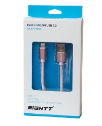 EAN 8425402168646 - Eightt ECI-2P cable de conector Lightning 1 m Rosa imagen 1