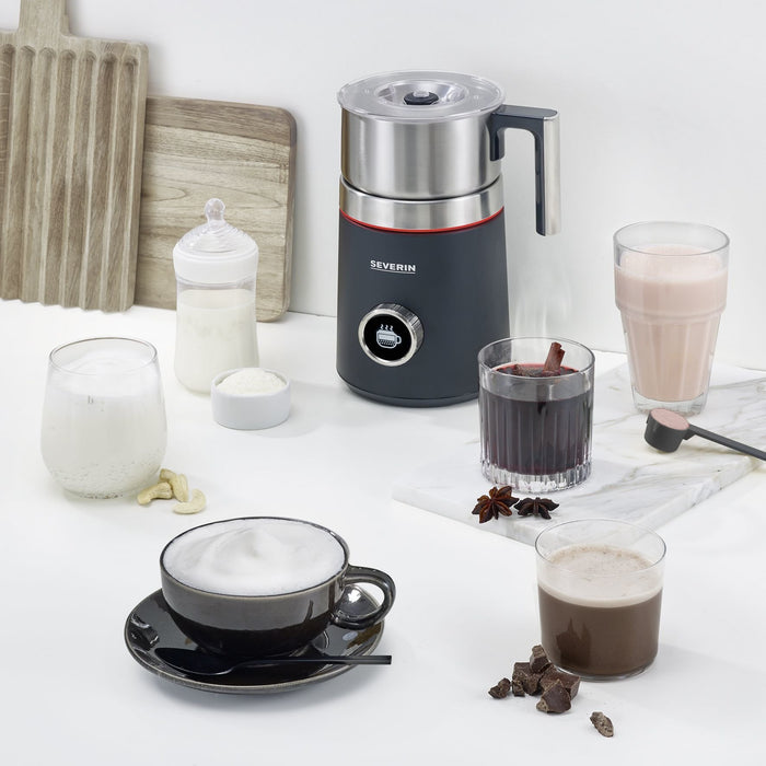 EAN 4008146033247 - Severin Spuma 700 Plus Automatic milk frother/warmer Negro, Acero inoxidable imagen 9