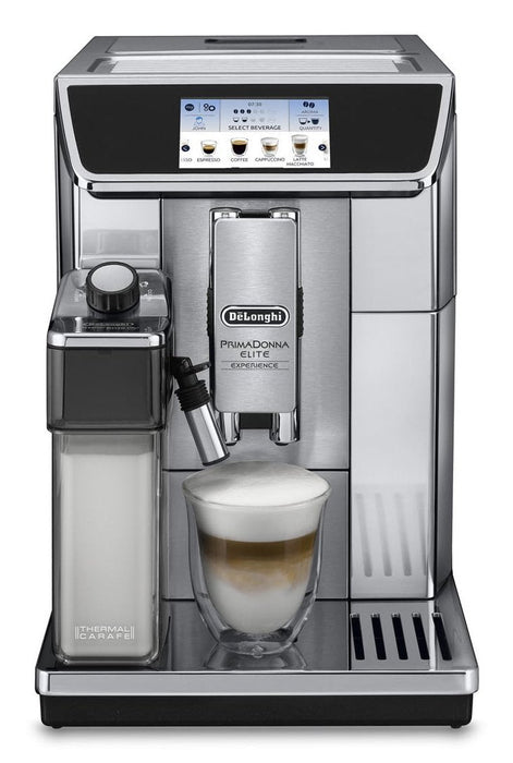 Cafetera Delonghi Primadonna Elite Experience Ecam 650.85 Ms, Acero Inoxidable Totalmente Automático Ecam650.85 Ms