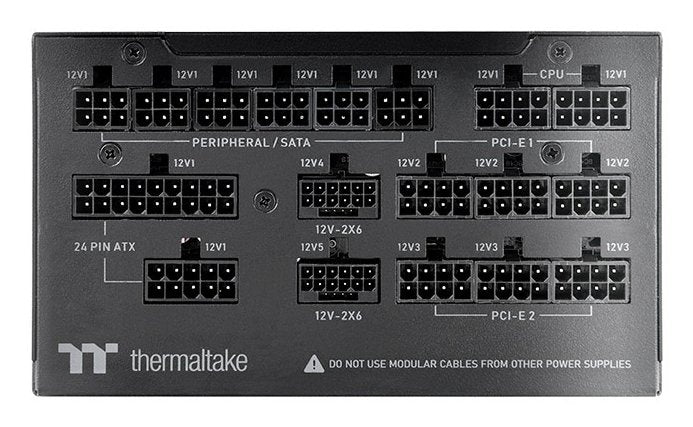 EAN 4711658546074 - Thermaltake Toughpower TF3 unidad de fuente de alimentación 1650 W 24-pin ATX ATX Negro imagen 6